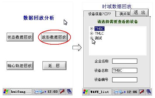 時域數據回放